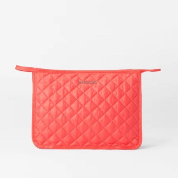 MZ Wallace Handbags - NWT MZ Wallace Coral Metro Clutch